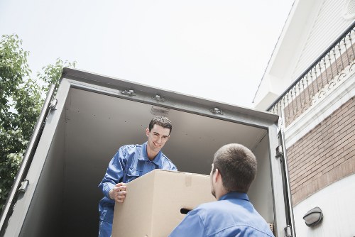 Employee wearing PPE while handling storage operations