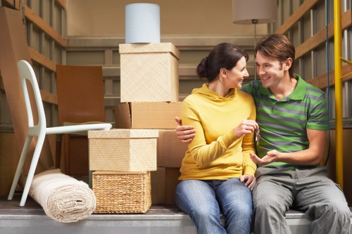 Convenient secure storage for local commercial customers